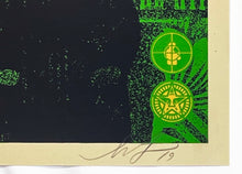Load image into Gallery viewer, SHEPARD FAIREY 'Chuck D: Black Steel' (Subliminal) Screen Print - Signari Gallery