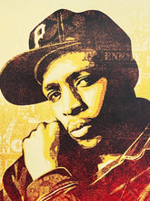 Load image into Gallery viewer, SHEPARD FAIREY 'Chuck D: Black Steel' (Subliminal) Screen Print - Signari Gallery