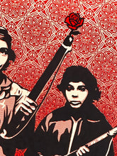 Load image into Gallery viewer, SHEPARD FAIREY 'Defiant Youth' Screen Print (Rare AP)