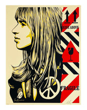Load image into Gallery viewer, SHEPARD FAIREY 'Fragile Peace' Screen Print