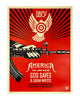 SHEPARD FAIREY 'God Saves & Satan Invests' Screen Print - Signari Gallery