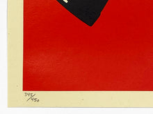 Load image into Gallery viewer, SHEPARD FAIREY 'God Saves & Satan Invests' Screen Print - Signari Gallery