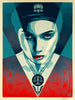 SHEPARD FAIREY 'Justice Woman' 2-Screen Print Set