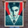 SHEPARD FAIREY 'Justice Woman' 2-Screen Print Set