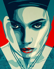 Load image into Gallery viewer, SHEPARD FAIREY 'Justice Woman' 2-Screen Print Set