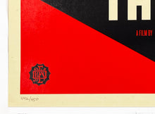 Load image into Gallery viewer, SHEPARD FAIREY 'Let Fury Have the Hour' (film) Screen Print - Signari Gallery
