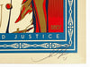 SHEPARD FAIREY 'Peace & Justice: Haiti' Screen Print - Signari Gallery