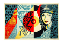 Load image into Gallery viewer, SHEPARD FAIREY 'Raise the Level' Screen Print - Signari Gallery