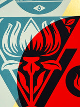 Load image into Gallery viewer, SHEPARD FAIREY 'Raise the Level' Screen Print