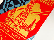 Load image into Gallery viewer, SHEPARD FAIREY 'Raise the Level' Screen Print