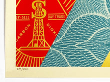 Load image into Gallery viewer, SHEPARD FAIREY 'Raise the Level' Screen Print - Signari Gallery