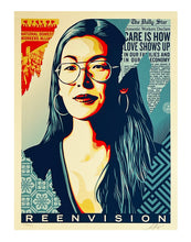Load image into Gallery viewer, SHEPARD FAIREY x Amplifier 'Reframe: Reenvision' AR Screen Print