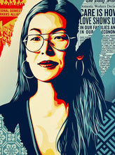 Load image into Gallery viewer, SHEPARD FAIREY x Amplifier 'Reframe: Reenvision' AR Screen Print