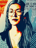SHEPARD FAIREY x Amplifier 'Reframe: Reenvision' AR Screen Print