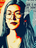 SHEPARD FAIREY x Amplifier 'Reframe: Reenvision' AR Screen Print