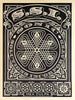 SHEPARD FAIREY 'SSI: Mea Culpa' (black) Screen Print