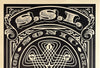 SHEPARD FAIREY 'SSI: Mea Culpa' (black) Screen Print