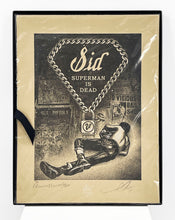Load image into Gallery viewer, SHEPARD FAIREY 'Sid: Superman is Dead' 10 Letterpress Box Set