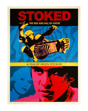 Load image into Gallery viewer, SHEPARD FAIREY 'Stoked: Rise/Fall of Gator' (w/Stickler) Screen Print - Signari Gallery