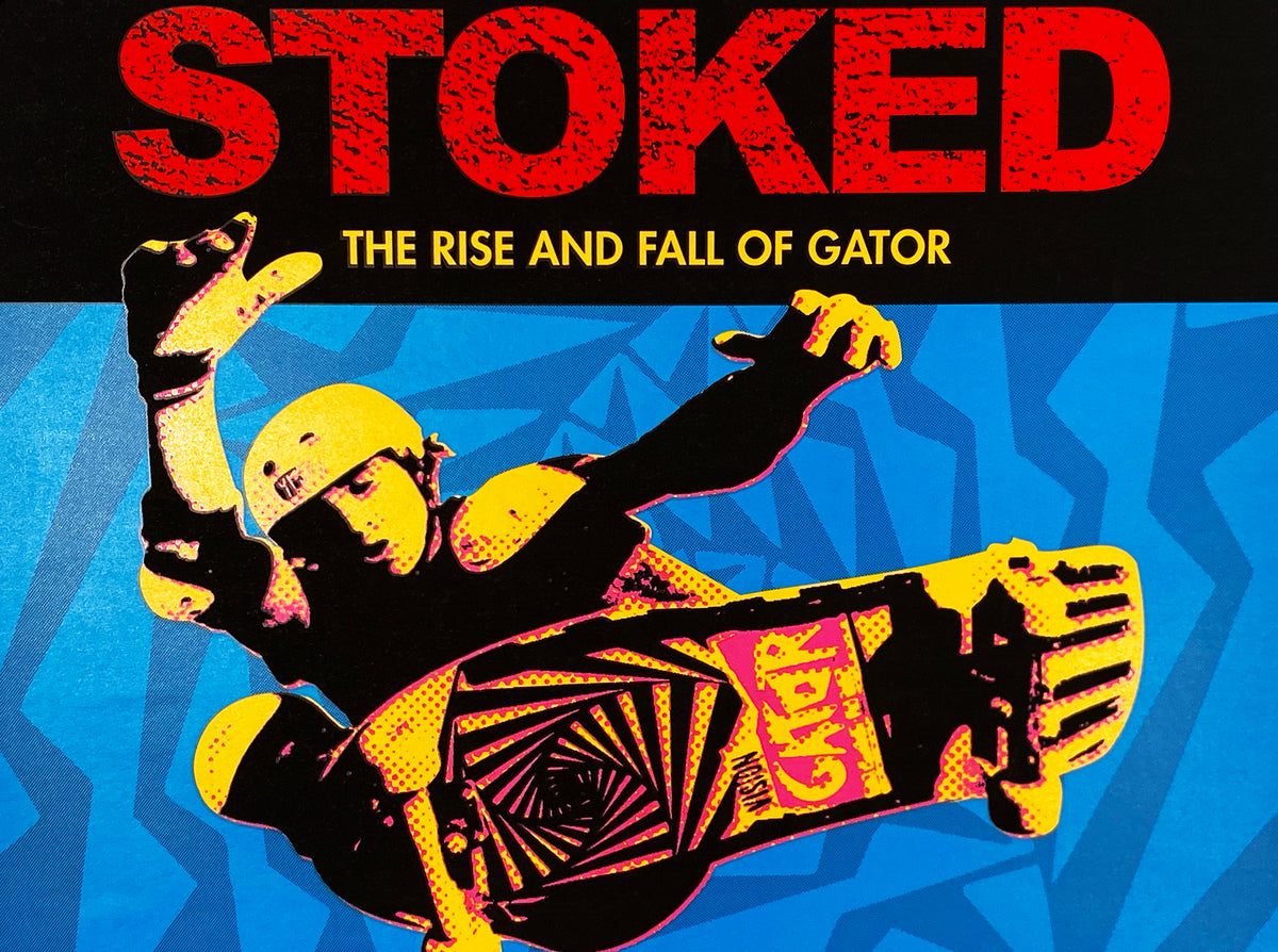 SHEPARD FAIREY 'Stoked Rise/Fall of Gator' (2003) RARE Screen Print