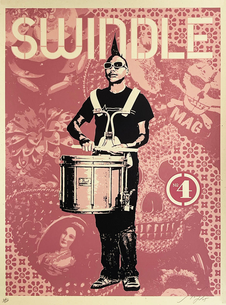 SHEPARD FAIREY 'Swindle 4' Screen Print