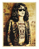 SHEPARD FAIREY 'Tommy Ramone' (red) Screen Print (270)