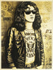 SHEPARD FAIREY 'Tommy Ramone' (gold) Screen Print (280)