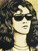 SHEPARD FAIREY 'Tommy Ramone' (gold) Screen Print (280)