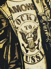 Load image into Gallery viewer, SHEPARD FAIREY 'Tommy Ramone' (gold) Screen Print (280)