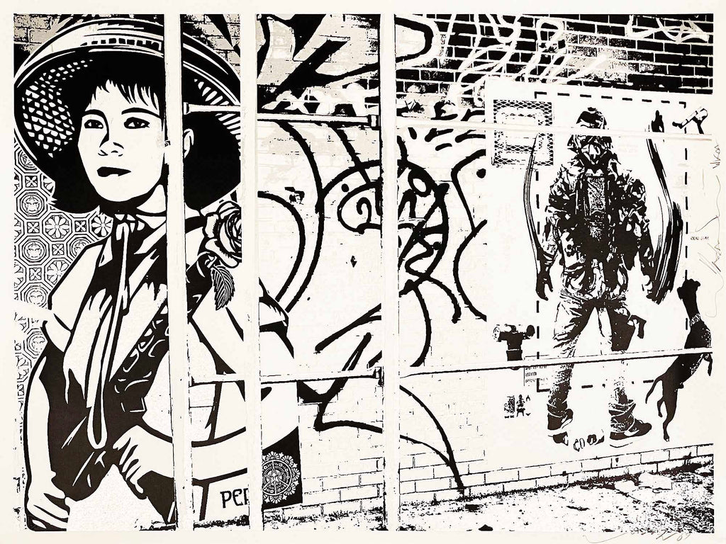 SHEPARD FAIREY x WK INTERACT 'Obey/WK: Revolution Girl' Screen Print - Signari Gallery