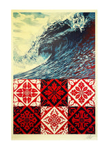 Load image into Gallery viewer, SHEPARD FAIREY 'Wave of Distress' Offset Lithograph - Signari Gallery