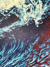 Load image into Gallery viewer, SHEPARD FAIREY 'Wave of Distress' Offset Lithograph - Signari Gallery