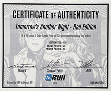Load image into Gallery viewer, SHEPARD FAIREY x NIAGARA 'Tomorrow's Another Night' Screen Print