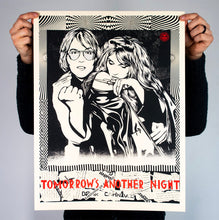Load image into Gallery viewer, SHEPARD FAIREY x NIAGARA 'Tomorrow's Another Night' Screen Print