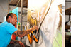 XENO aka Michael Langebeck 'Locked' Original on Wrapped Canvas - Signari Gallery