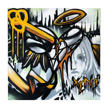 Load image into Gallery viewer, XENO aka Michael Langebeck 'Locked' Original on Wrapped Canvas - Signari Gallery