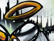 Load image into Gallery viewer, XENO aka Michael Langebeck 'Locked' Original on Wrapped Canvas - Signari Gallery