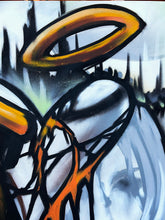Load image into Gallery viewer, XENO aka Michael Langebeck 'Locked' Original on Wrapped Canvas - Signari Gallery