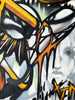 XENO aka Michael Langebeck 'Locked' Original on Wrapped Canvas - Signari Gallery