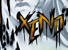 Load image into Gallery viewer, XENO aka Michael Langebeck 'Locked' Original on Wrapped Canvas - Signari Gallery