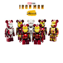 Load image into Gallery viewer, MARVEL x Be@rbrick 'Iron Man' (2022) Designer Art Figure Keychain Collection