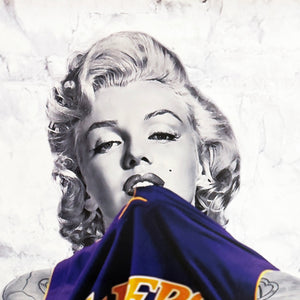 ARTIFICIAL INTELLIGENCE 'Lakers Marilyn' (2020) Offset Lithograph Poster
