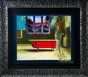 ADAM SCOTT ROTE 'Dream a Little Dream - Hawaii' Custom Framed Giclée on Canvas - Signari Gallery 