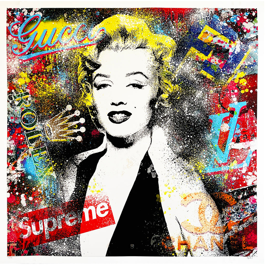 AGENT X 'Marilyn as Rose Weston' (2022) Giclêe Print - Signari Gallery 