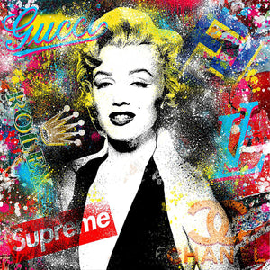 AGENT X 'Marilyn as Rose Weston' (2022) Giclêe Print - Signari Gallery 