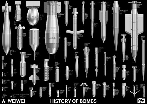 AI WEIWEI 'History of Bombs' Offset Lithograph - Signari Gallery 