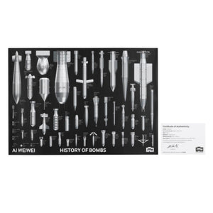 AI WEIWEI 'History of Bombs' Offset Lithograph - Signari Gallery 