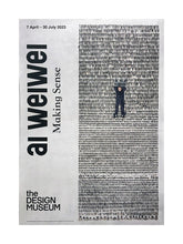 Load image into Gallery viewer, AI WEIWEI &#39;Making Sense: Tools&#39; Museum Show Poster - Signari Gallery 