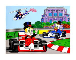 ALEC MONOPOLY 'Monaco Grand Prix' (2024) 29-Color Screen Print