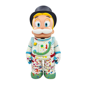 ALEC MONOPOLY 'Space Man Richie' (2023) Hand-Painted Designer Art Sculpture (AP)